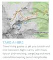 Hiking guide featured in Colorado Homes Magazine