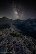 Stars Over Glacer Gorge