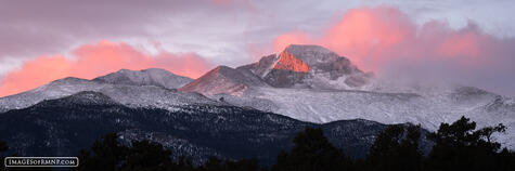 Southern Light on Longs