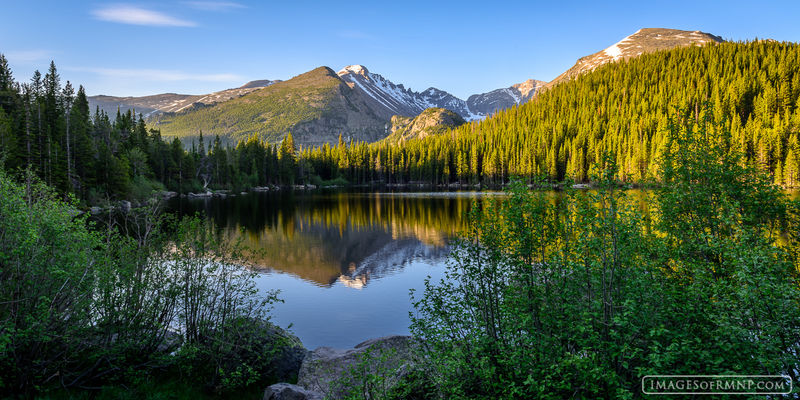 Bear Lake June Pano print