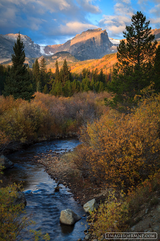 Glacier Creek Autumn print