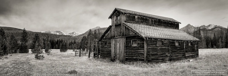 Old Barn Pano print