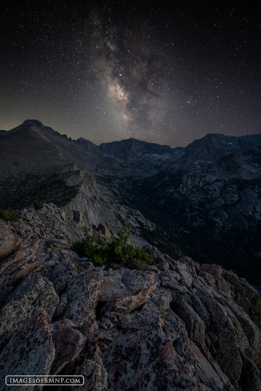 Stars Over Glacer Gorge print