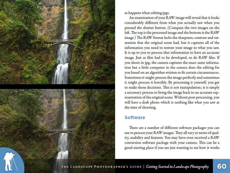 Second Sample Page from Getting Started With Landscape Photography