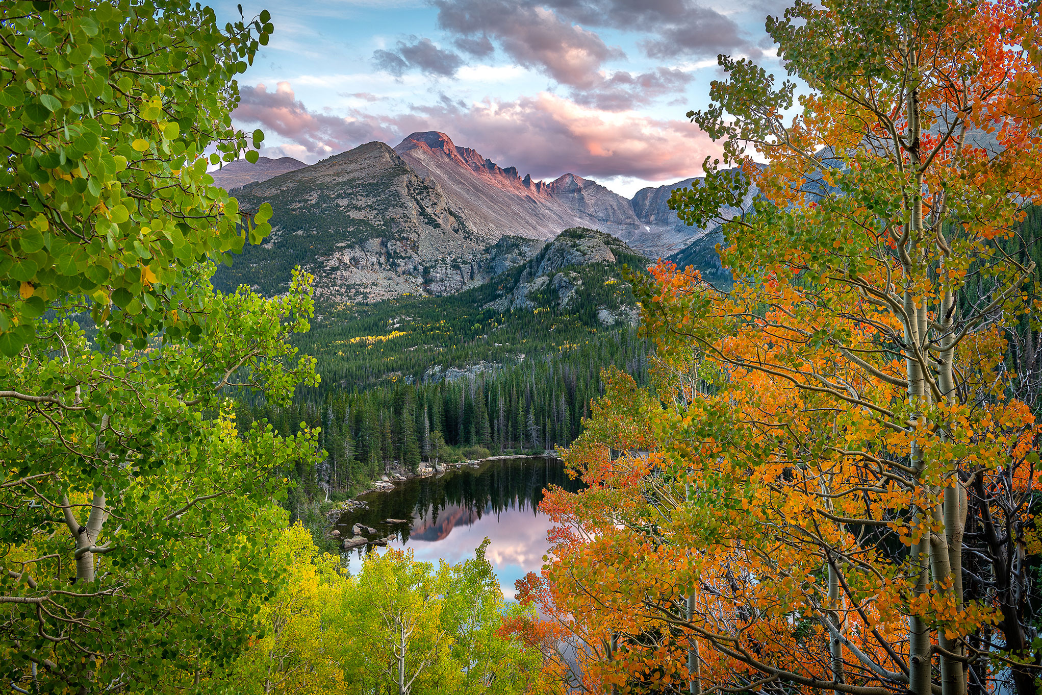Century after century and season after season, Longs Peak patiently keeps watch over beautiful Bear Lake. Why does it pay such...