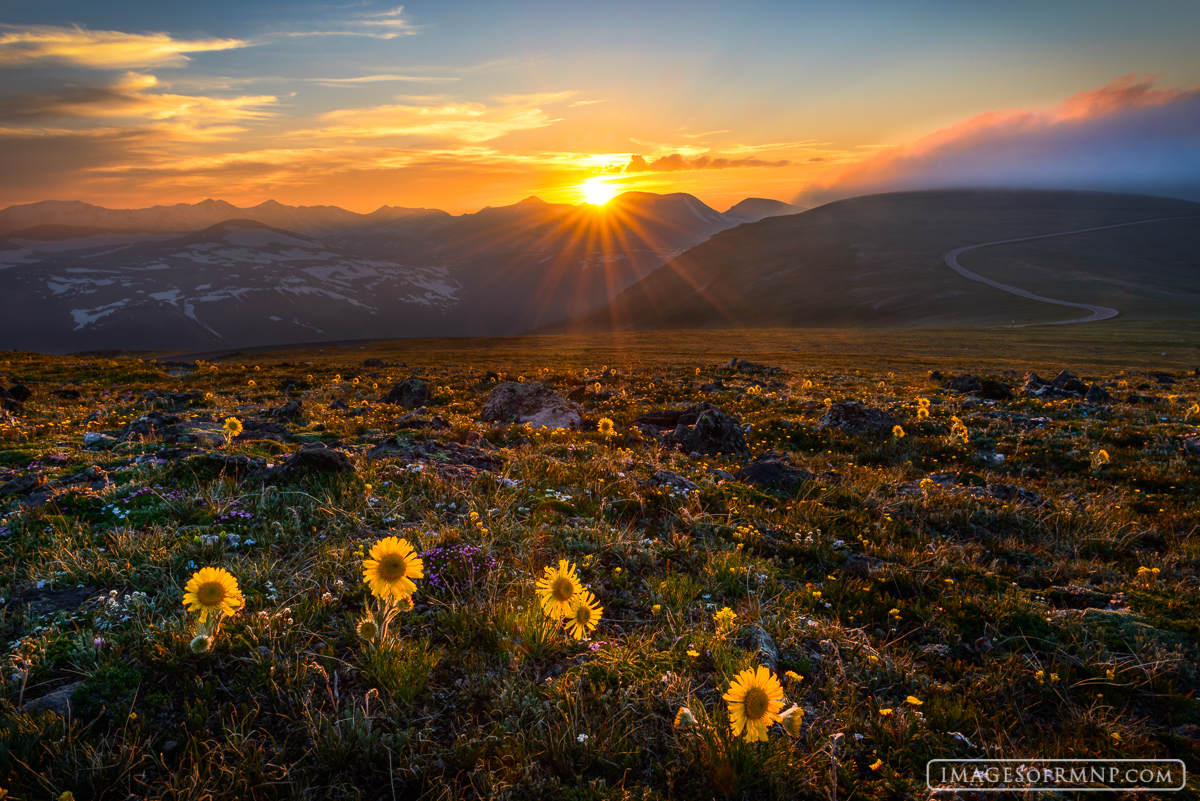 On this particular&nbsp;night I ran up to the top of Trail Ridge Road for sunset. There was heavy smoke filling the skies from...