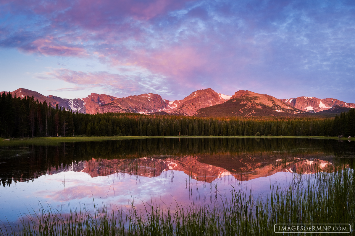 A stunning sunrise at Lake Bierstadt in Rocky Mountain National Park. I had intended to shoot flowers in the tundra, but when...