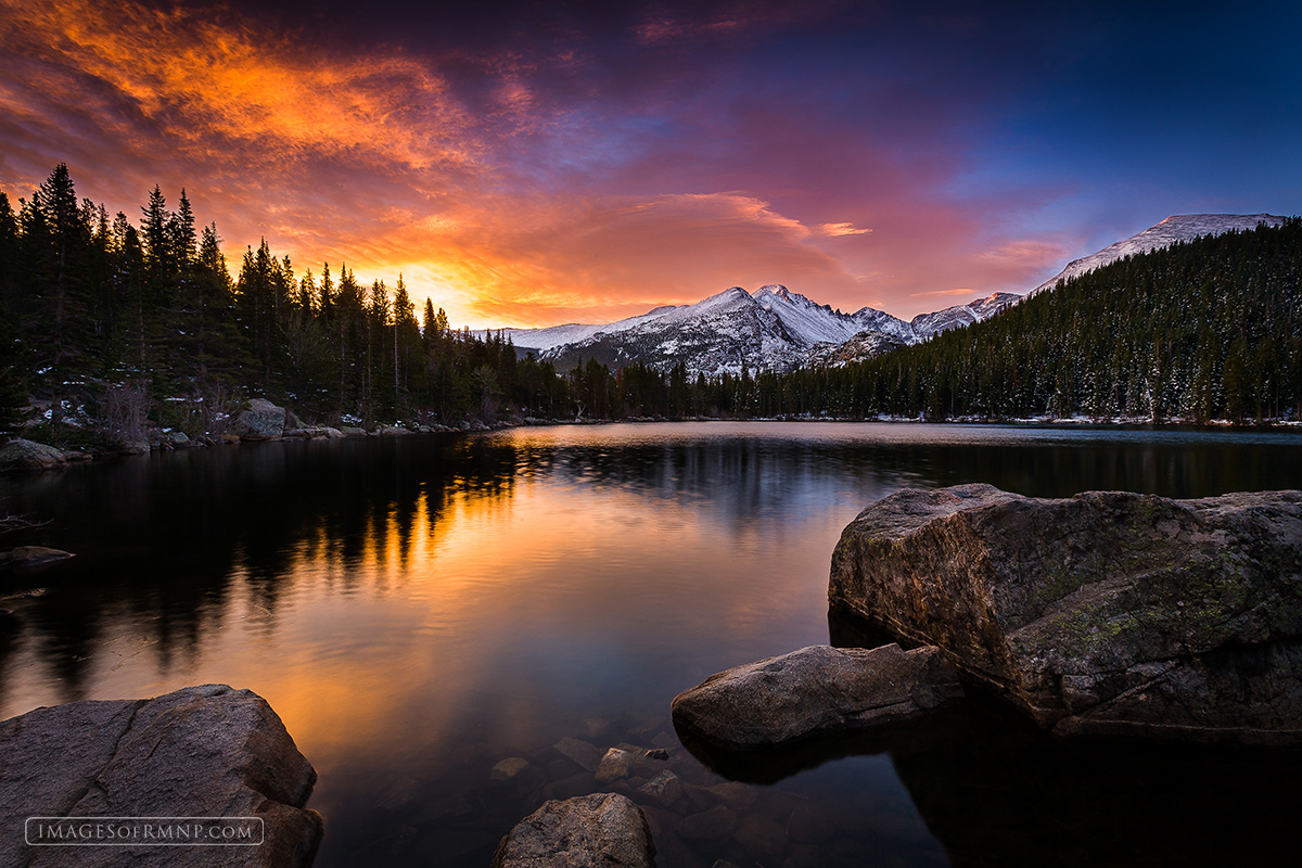 It was a spectacular morning at Bear lake. I had intended to hike up to another lake this morning, but the clouds over Bear lake...