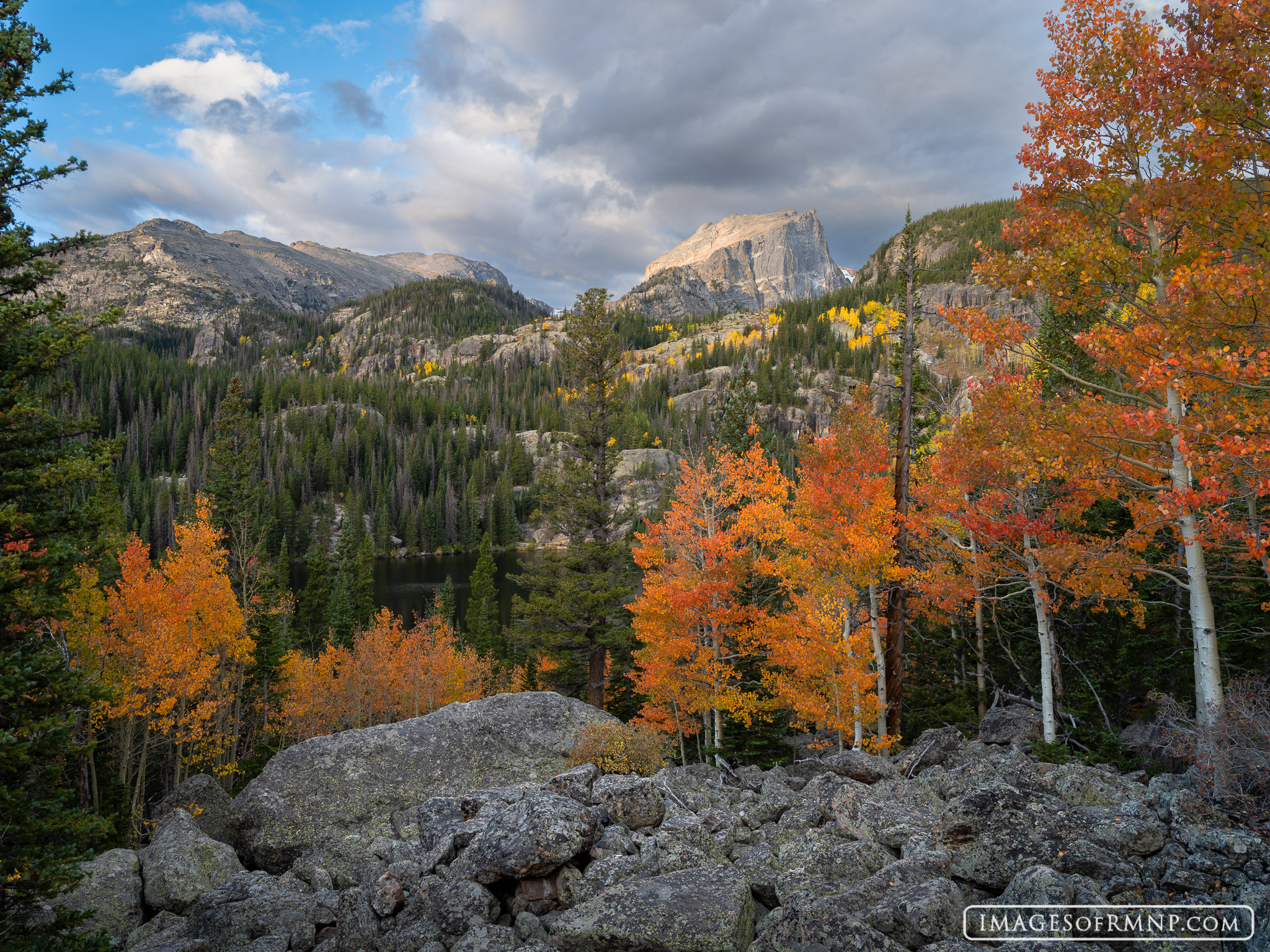 Hallett Peak is known and loved by many who visit Rocky Mountain National Park. This angular granite peak watches over Bear Lake...