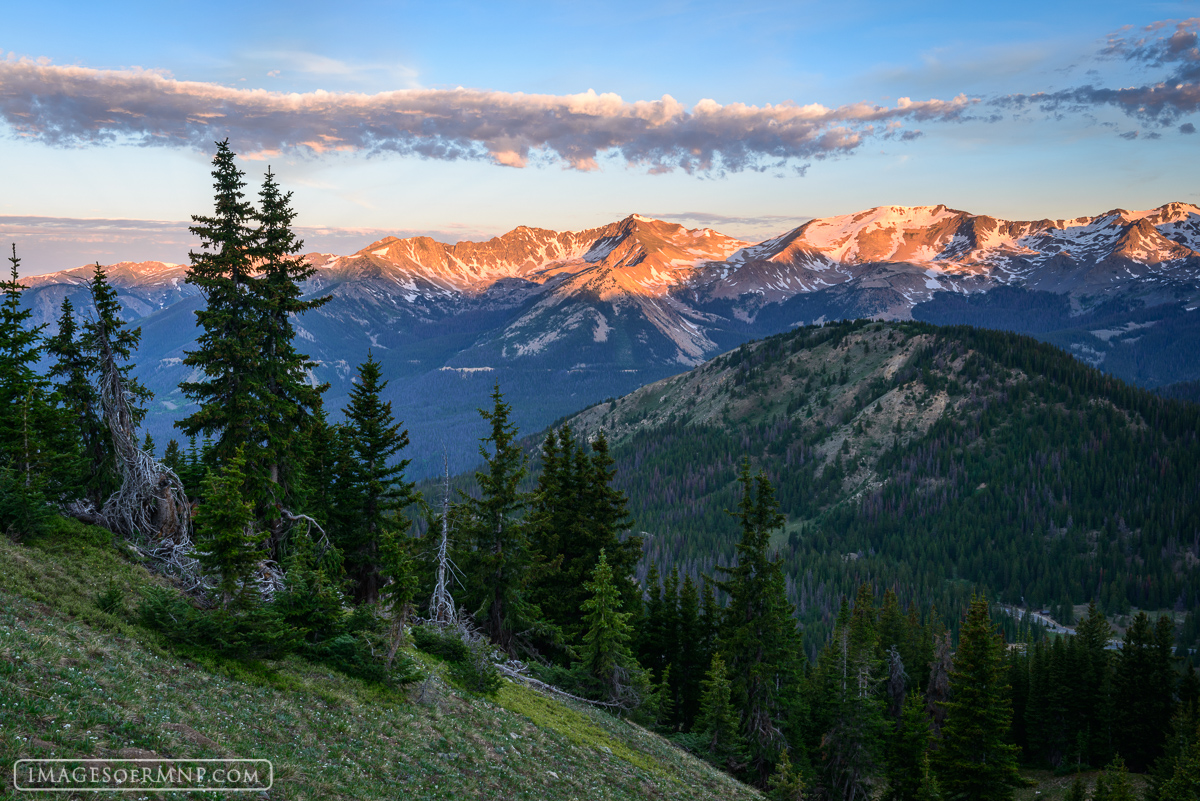 The Never Summer Mountains on the western border of Rocky Mountain National Park are some of the park’s most beautiful peaks...