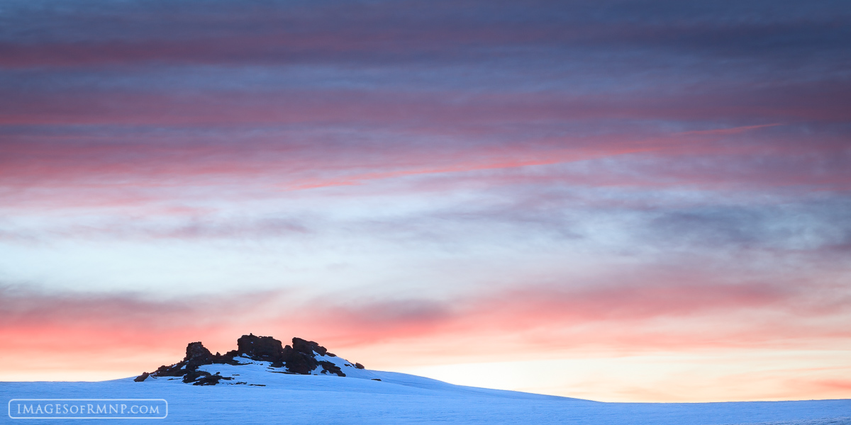 Pastel Simplicity I had the tundra all to myself on this beautiful June evening. Trail Ridge Road had not yet opened due to a record level...