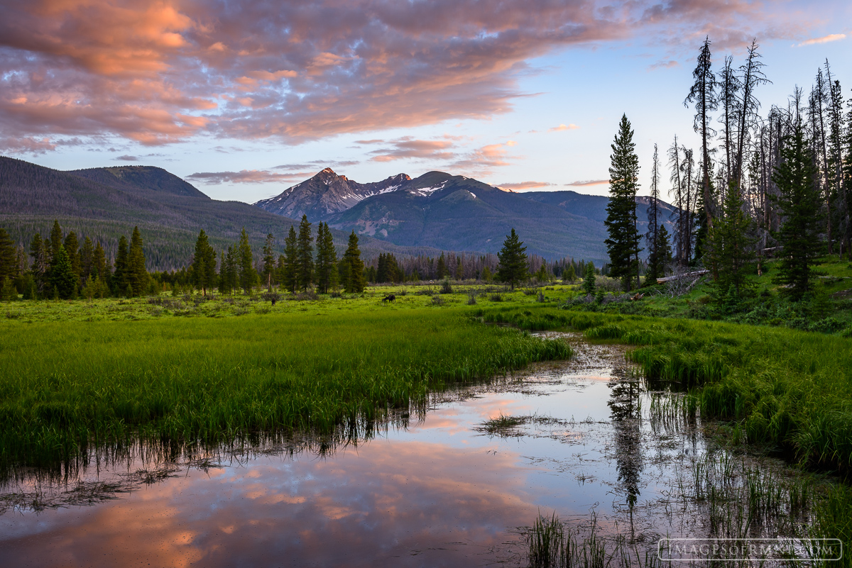 Peace In The Kawuneeche Kawuneeche Valley Rocky Mountain National