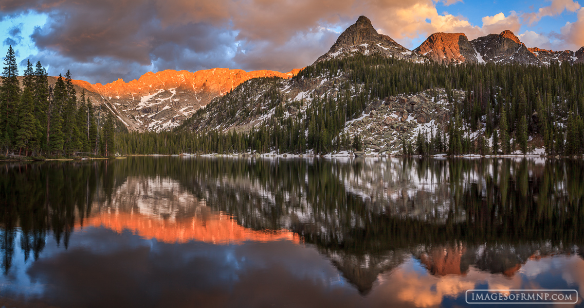 It is not often that all the elements for a photo come together. As we hiked up to Spirit Lake the wind was blowing and thick...