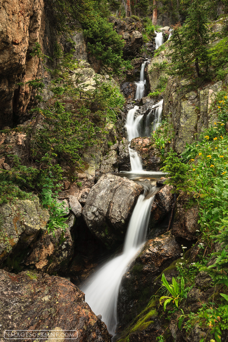 This cascade just seemed to keep going with little waterfall after little waterfall. It felt like the water was almost dancing...